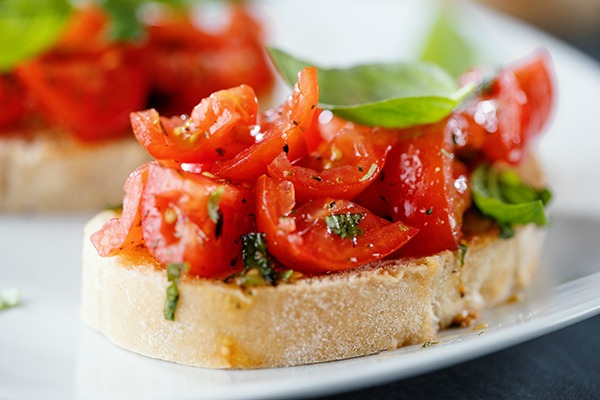 Garlic Ciabatta Bruschetta